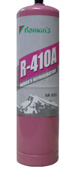 Баллон (0,65 кг) с фреоном mini R – 410A весом 1 кг